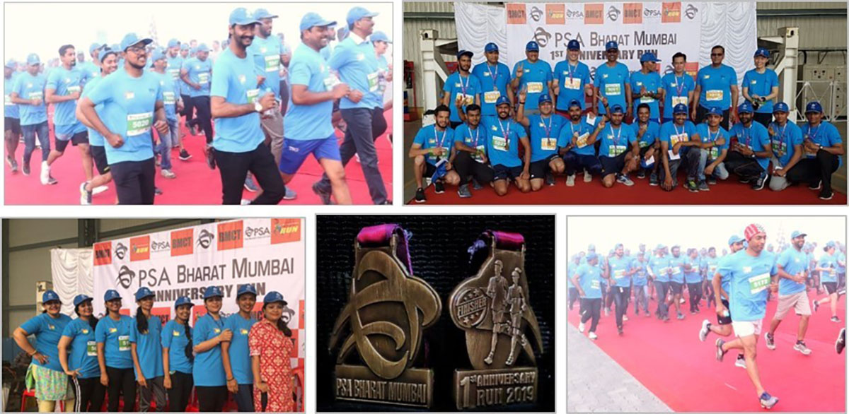 PSA’s BMCT Celebrates its First Year Anniversary with a Run