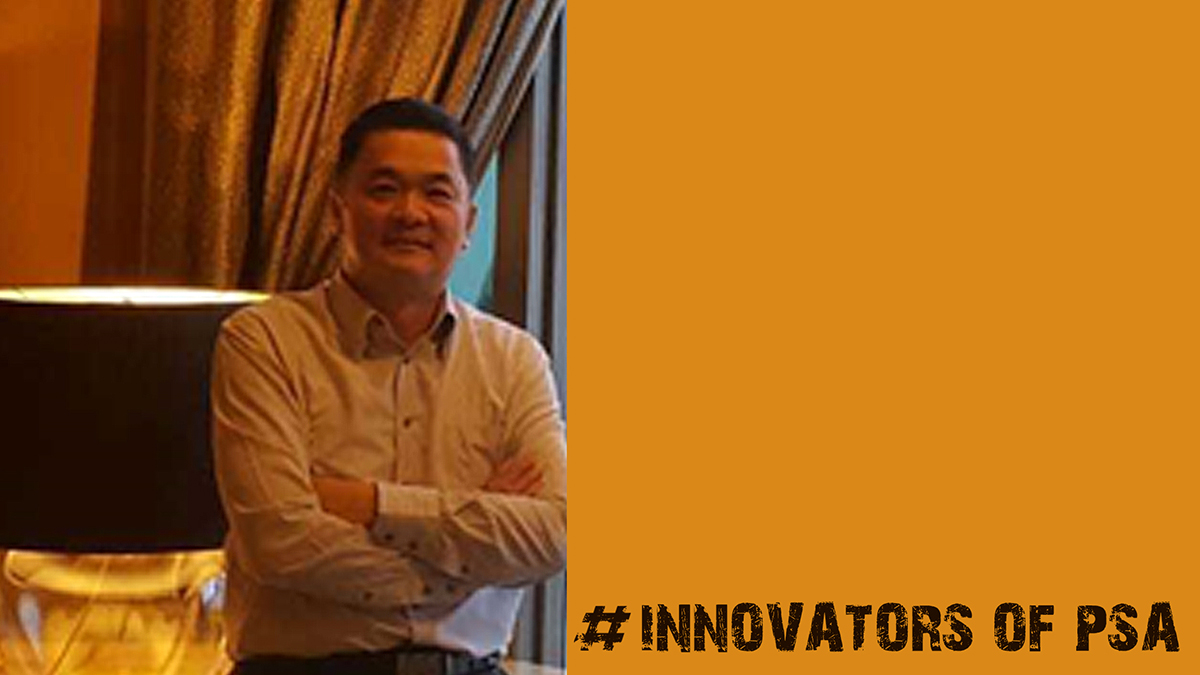 Portrait of Ng Peng Choo - one of the innovators of PSA