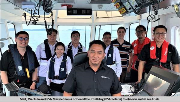 200313 – At the Helm – PSA News – IntelliTug project – PSA Marine and Wärtsilä Complete Initial Sea Trials