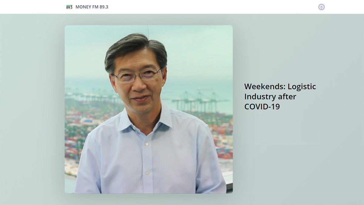 In Conversation with Tan Chong Meng | Logistic Industry after COVID-19