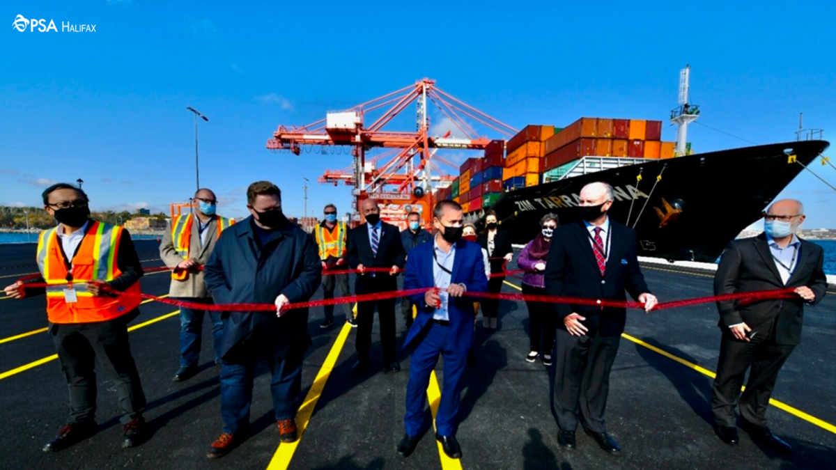 PSA Halifax Receives First Vessel on Expanded South End Container Terminal PSA International