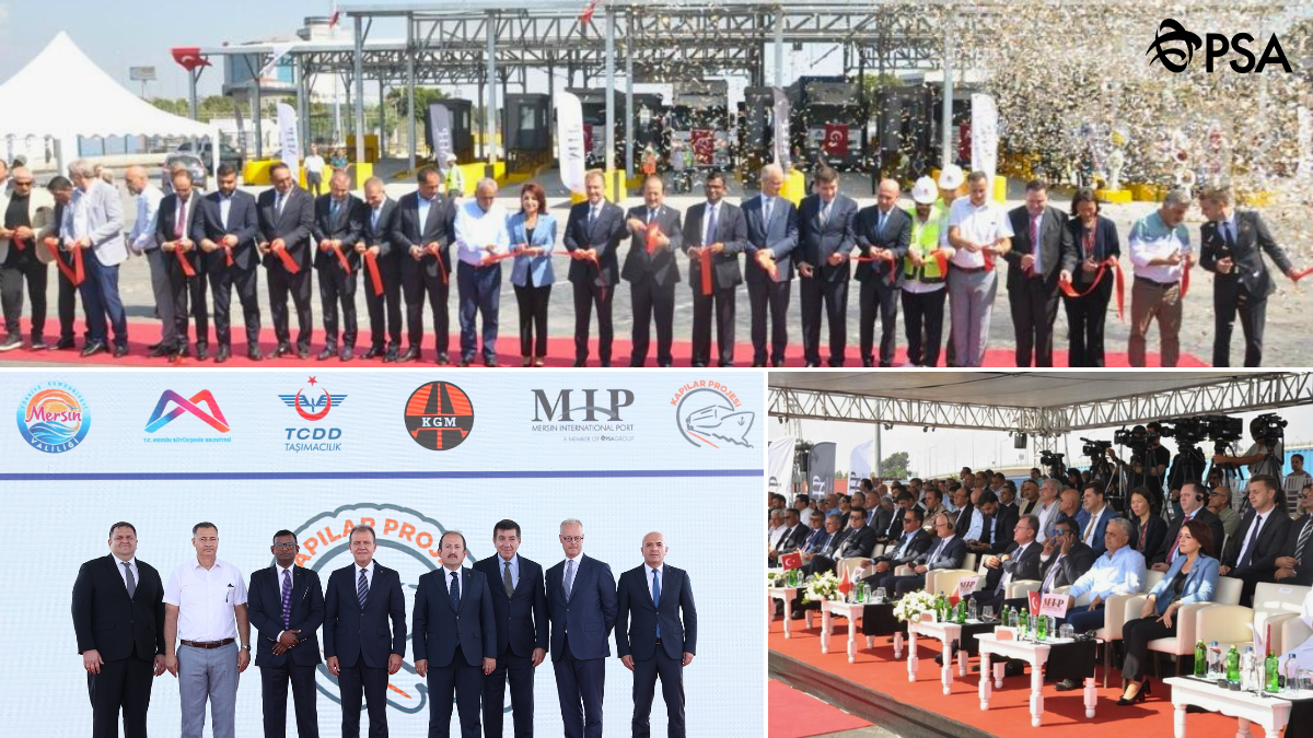 Mersin International Port’s Gate Project Enhances Connectivity