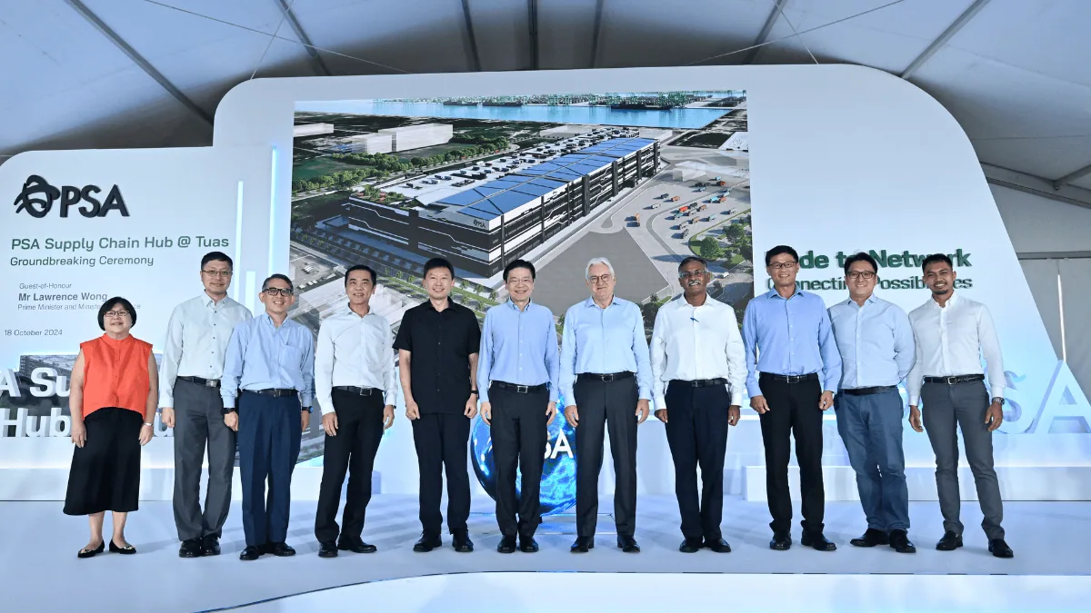 PSA Celebrates Groundbreaking for its New Supply Chain Hub, Pioneering an Integrated Logistics Ecosystem in Singapore
