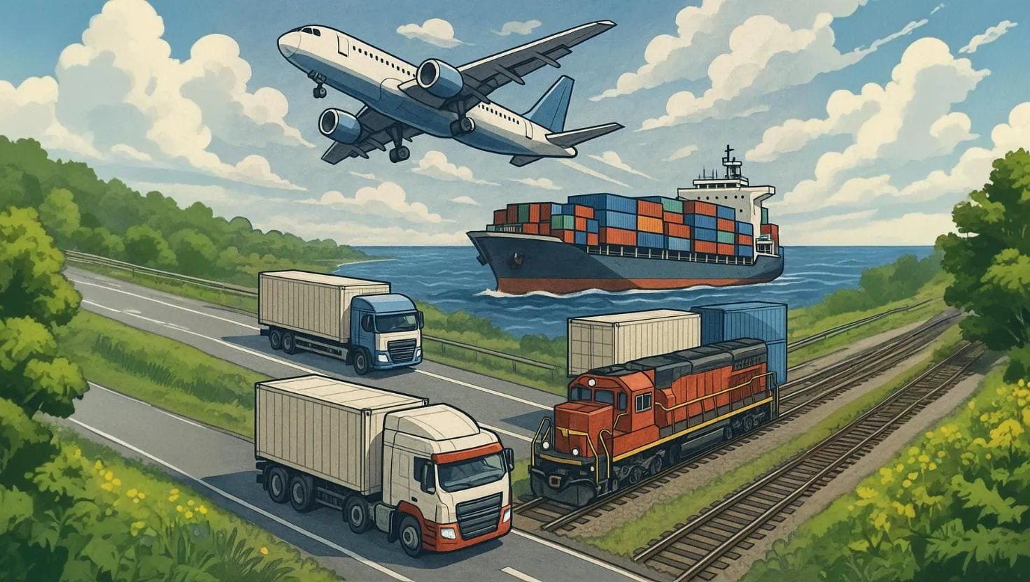 Modalities in Supply Chain- A Comparison 5