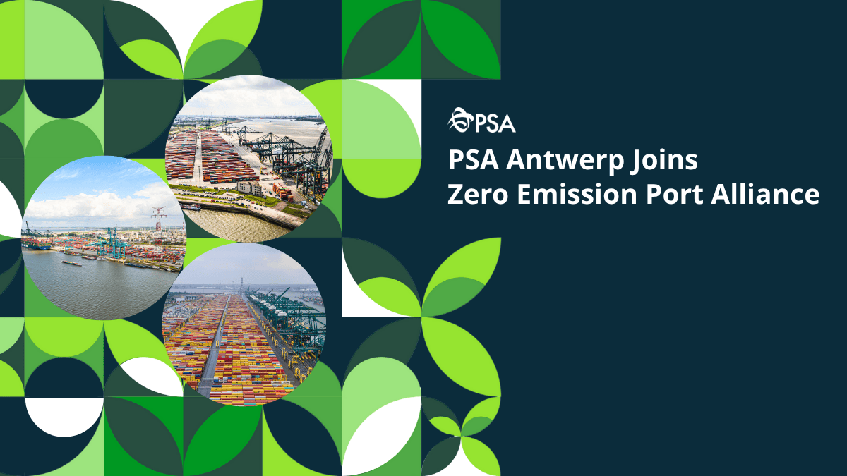 PSA Antwerp Joins ZEPA in the Drive Towards Cleaner Ports