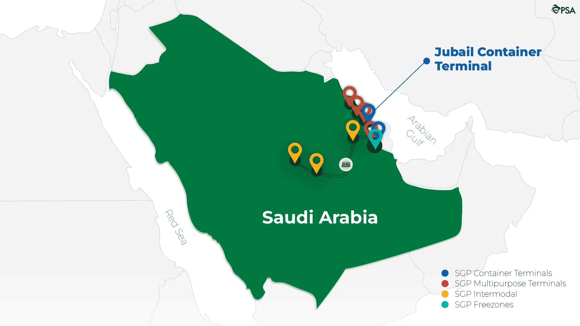 Saudi Global Ports Begins Operations at Jubail Container Terminal