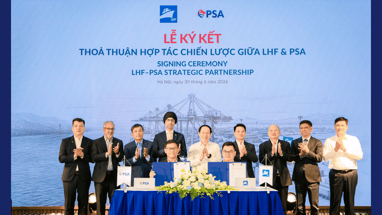 PSA Vietnam and Lach Huyen International Logistics & Industrial Park Collaborate to Develop Container Berths in North Vietnam