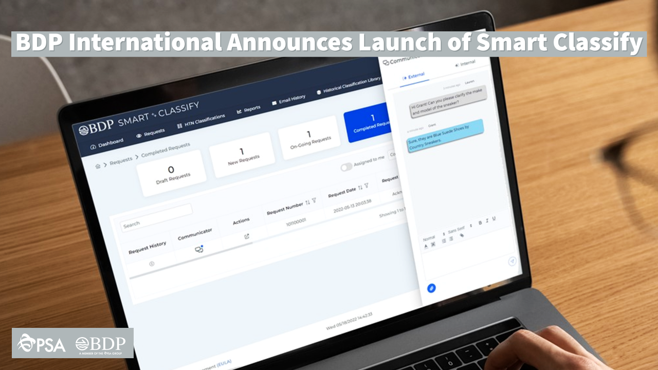 BDP International Announces Smart Classify, New Digital Product Classification Tool