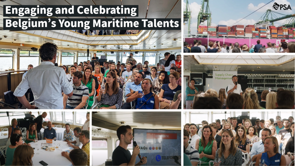 Engaging and Celebrating Belgium’s Young Maritime Talents PSA International