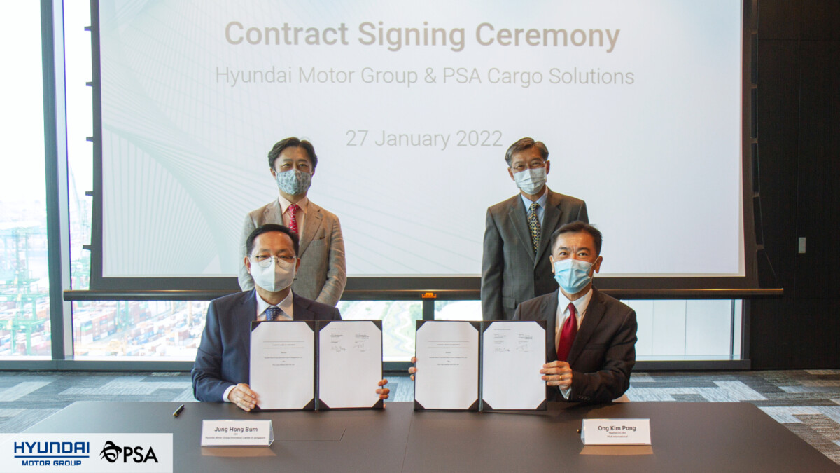Hyundai Motor Group Innovation Center Appoints PSA Cargo Solutions SEA