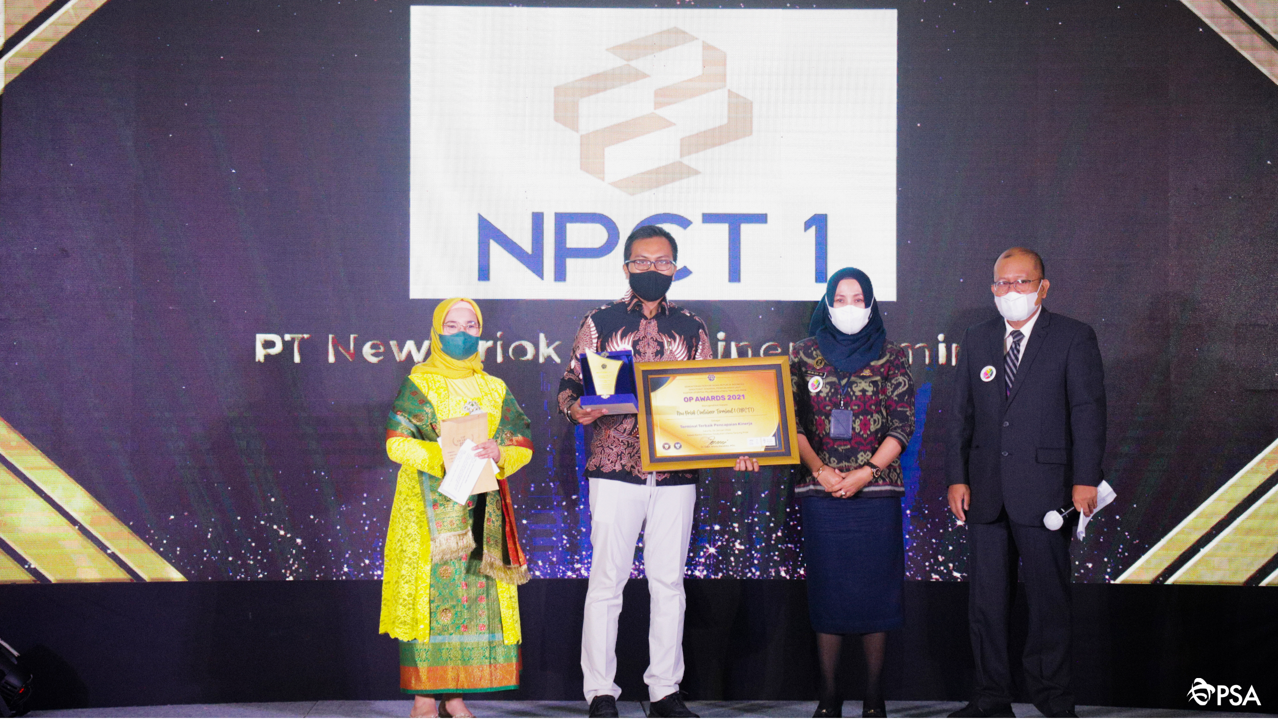 NPCT1 Named “Best Performing Terminal Operator”