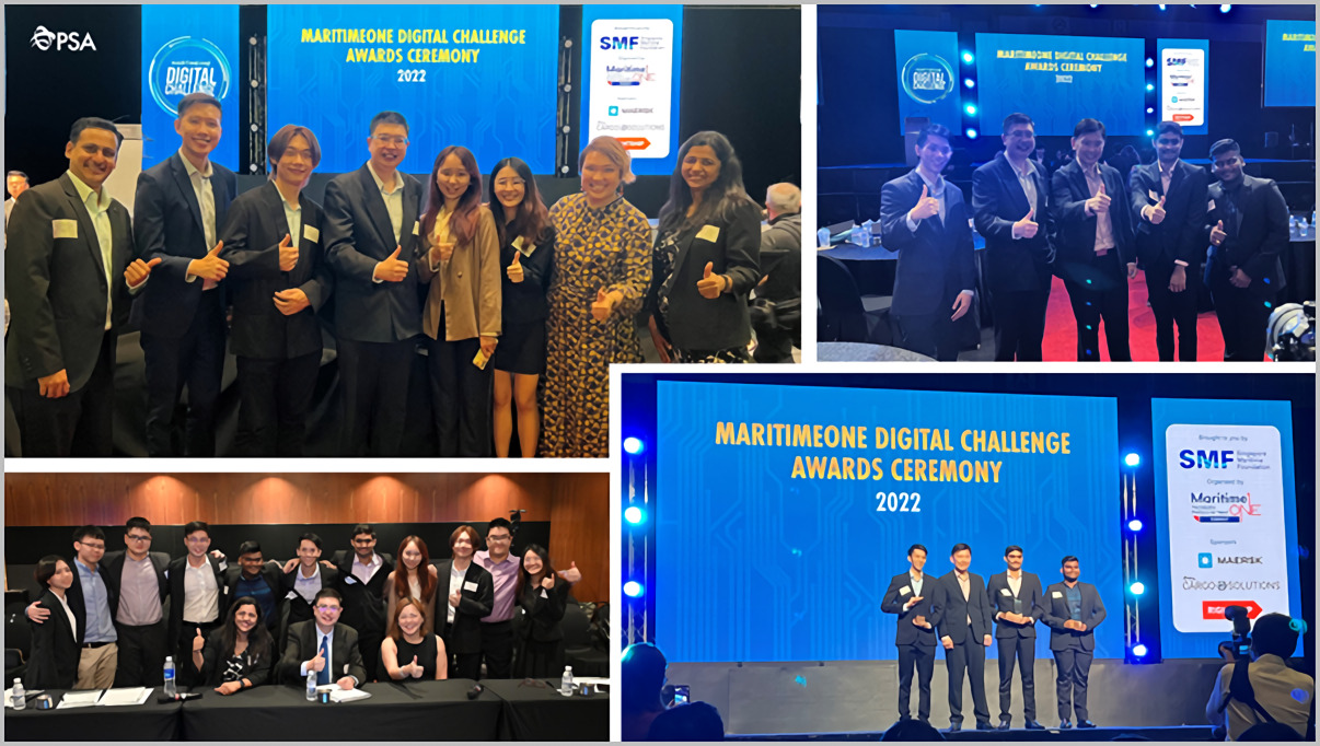 PSA Cargo Solutions Engages and Mentors Youths through the MaritimeONE Digital Challenge-2