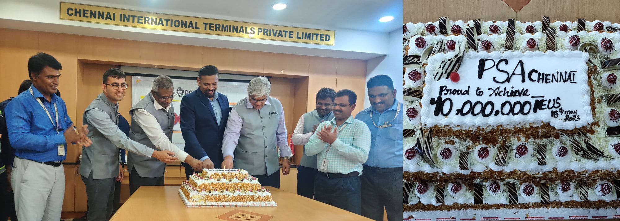 PSA Chennai Celebrates 10 millionth TEU Milestone 1