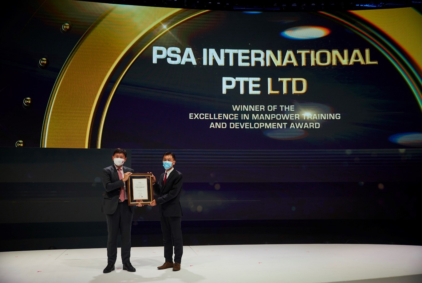 PSA International Honoured at the Singapore International Maritime Awards 2021