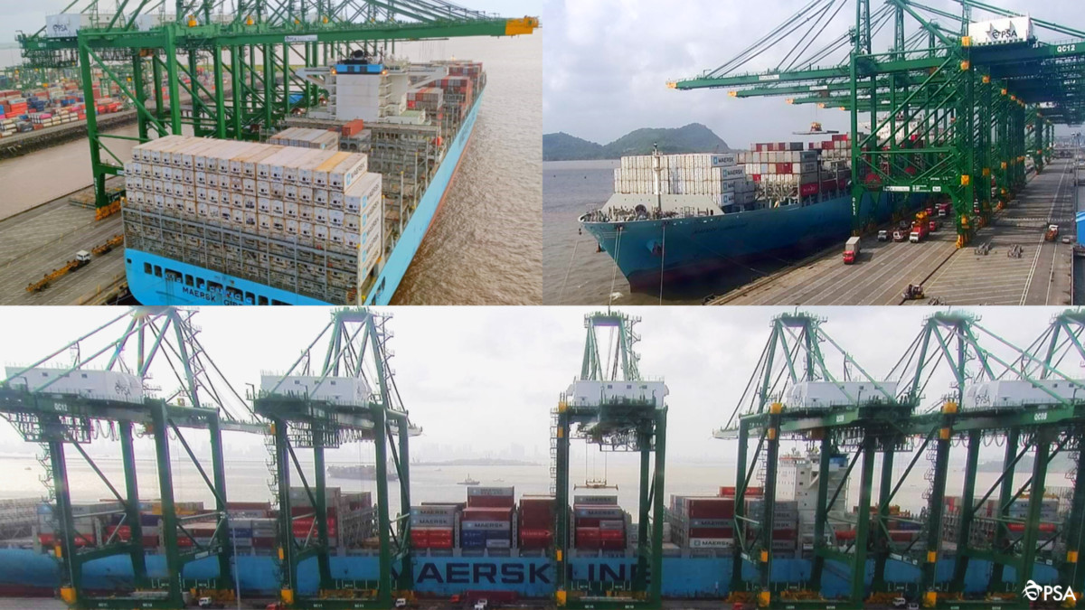 PSA Mumbai Maersk’s ME2 Service PSA International