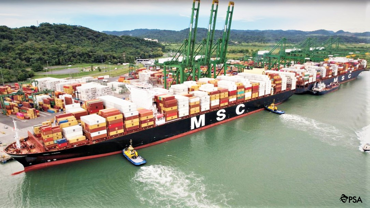 PSA Panama Welcomes First 15,000-TEU Vessel to Call at Panama’s Pacific Side