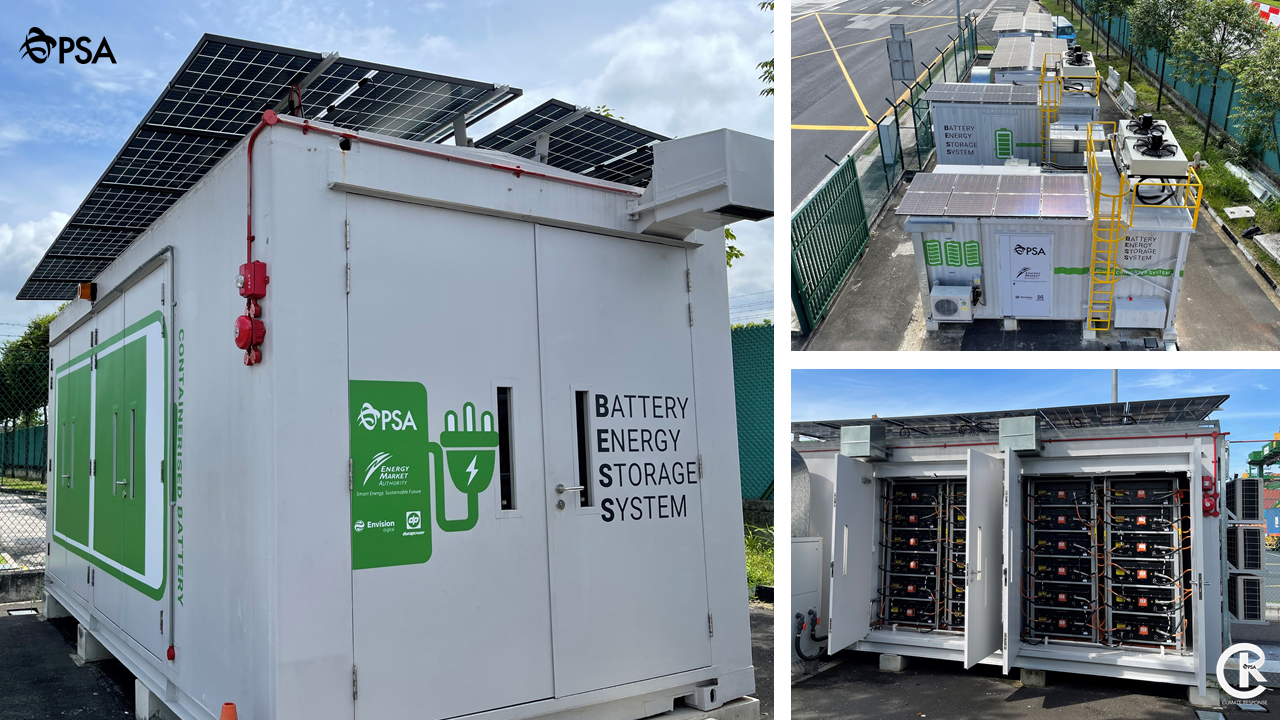 PSA Singapore Deploys Battery Energy Storage System in Pasir Panjang Terminal as a First in Singapore