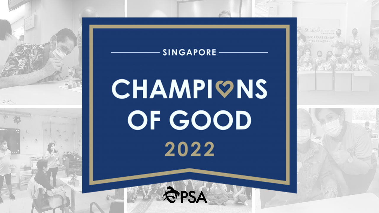 PSA Singapore is a Champion of Good