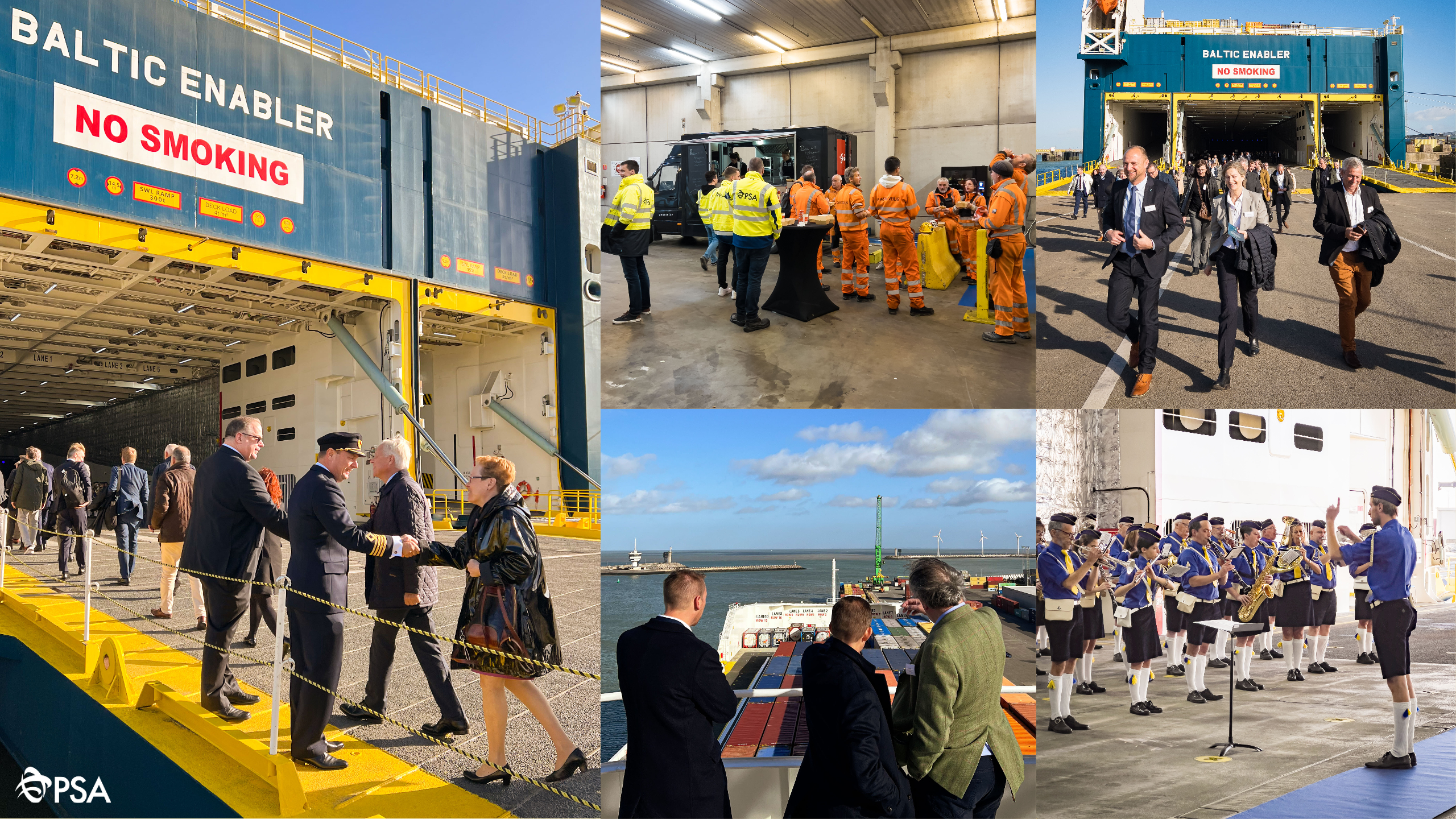 PSA Zeebrugge is First Port of Call for Green Ice-Class Vessel Baltic Enabler