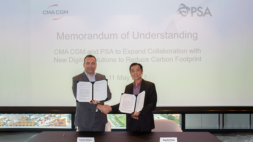 PSA and CMA CGM to Expand Collaboration with New Digital Solutions to Reduce Carbon Footprint