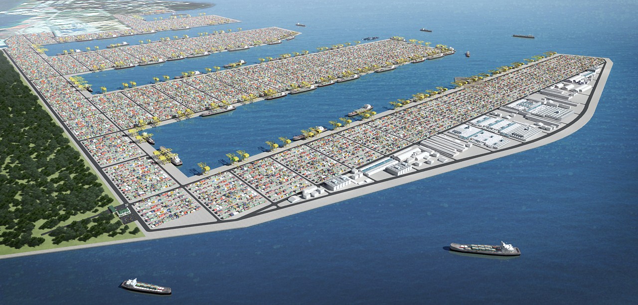 Tuas Port 3D